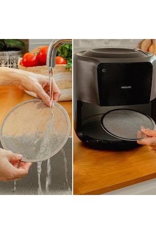 Cecotec Cecofry Rain 1550 W Otomatik Yağ Dağıtıcılı Airfryer Fritöz