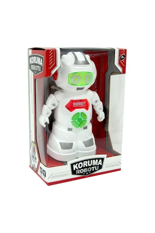 Türkçe Konuşan Pilli Koruma Robotu Güven