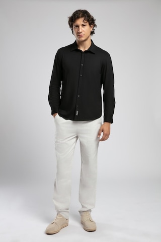 Lee Cooper Joles Erkek Uzun Kol Örme Gömlek-19773 Siyah