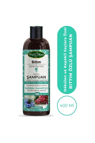 Phytoflora Bıttım Çörek Otu Özlü Bitkisel Şampuan 400 ML