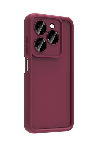 Tecno Spark 20 Kılıf Kamera Korumalı Zore Ananas Kapak Koyu Yeşil