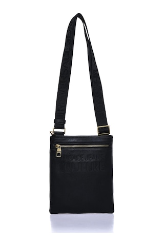 Versace Jeans Couture 74YA5B42-ZG128-899 Siyah Erkek Omzu Çantası Siyah