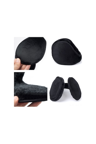 Ximistore9 Kışlık Gri Renkli Kalın Isıtıcı Kulaklık - Unisex Erkek Kadın Isı Sağlama Kulak Kapaklığı Gri