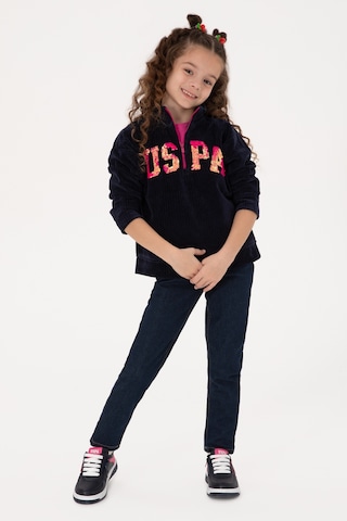 U.s. Polo Assn. Kız Çocuk Lacivert Sweatshirt 50318062-vr033 Lacıvert