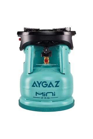 Aygaz Mini Ocak Ekstra Mini Tüp Mini Çanta Mini Altlık Siyah
