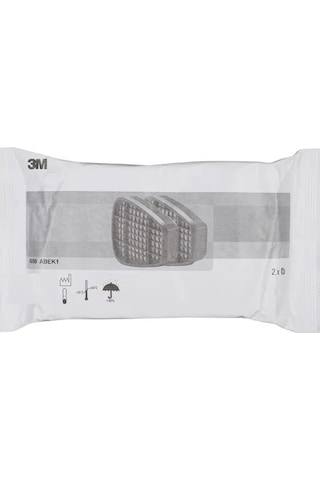 Civilcivilal 3M 6059 Abek1 Organik,Inorganik,Asit,Amonyak Gazı ve Buhar Filtre