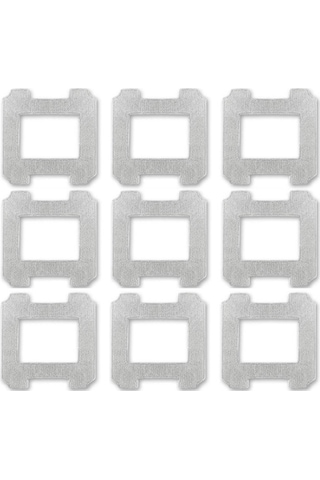 Ecovacs Winbot İçin 9 Adet Mop Ped Aksesuarları