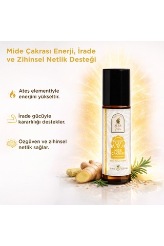 Mide Çakrası Manipura Aromaterapi Yağ Karışımı 10 Ml