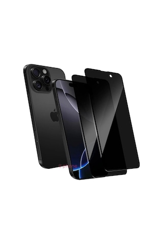 Logis Apple Uyumlu iPhone 16 Pro Max İle Hayalet Ekran Koruyucu Cam