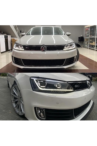Vw Jetta İle Uyumlu B8 Dizayn Far 2011-