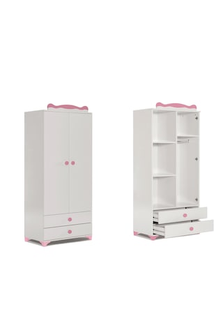 Patiko Sahra 970 2 Kapılı Bebek Odası Takımı Pembe