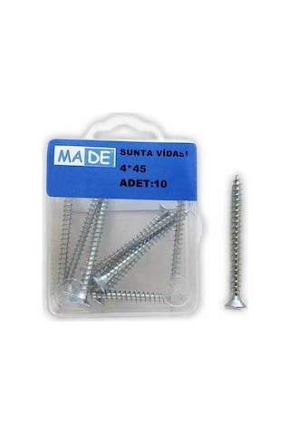Made Sunta Vidası 4.0X45 ( 1 Kutu:10 Adet) St-30