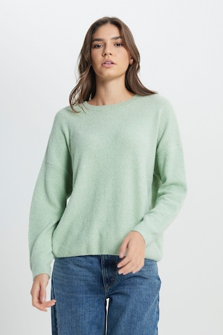 Wrangler Regular Fit Normal Kesim Mint Yeşili Triko Kazak W242710303 Mint