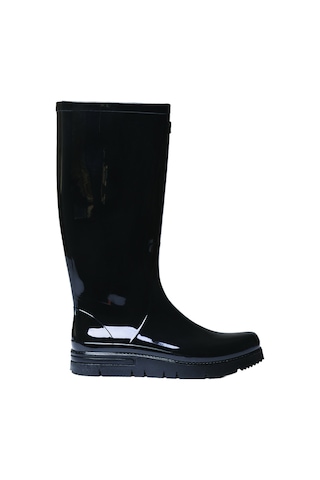 Negro Bot Yağmur Kadın Clermont Toni Pons Raın Boots In Glossy Rubber Siyah