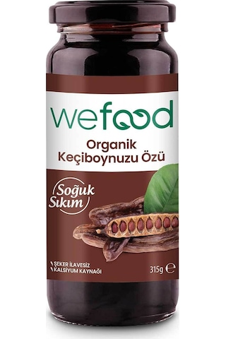 Wefood Organik Keçiboynuzu Özü 315 gr (Soğuk Sıkım)