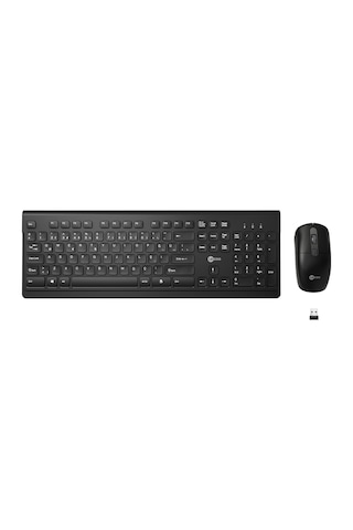 Lecoo KW203 Kablosuz Türkçe Q Klavye & Mouse Set