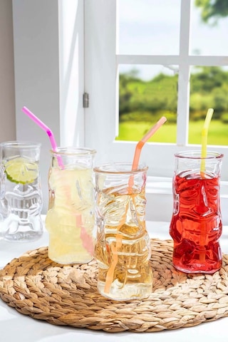 Cam El Yapımı Tıkı Kokteyl Bardağı 290 Ml 1 Adet