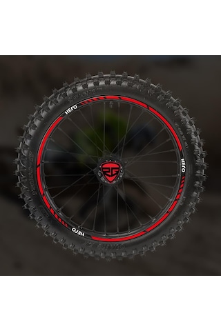 Hero X pulse 200 - 200 T- 4V kırmızı jant şerit