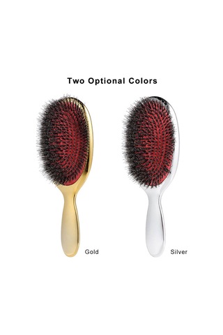 Suofeng Profesyonel Oval Paddle Saç Fırçası - Statik Önleyici Düğüm Çözücü Saç Derisi Masaj Tarakı Ek Saç Uyumlu Sağlıklı Saç Bakımı