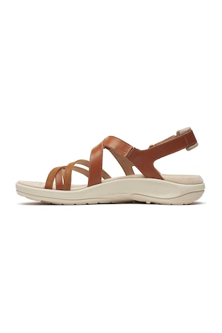 Merrell J007798 Harbor Backstrap Kadın Outdoor Sandalet Kahverengi Kahverengi