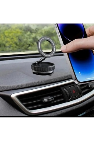Süper Güçlü Vakumlu Manyetik Telefon Tutucu - Araç İçi Montaj 1