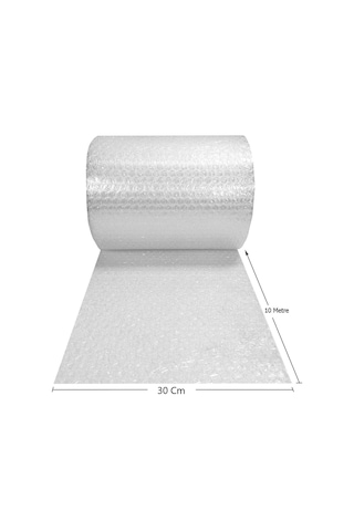 Balonlu Ambalaj Naylonu Pat Pat Havalı Naylon Balonlu Naylon 30 Cm X 10 Metre Pıtpıt Patpat