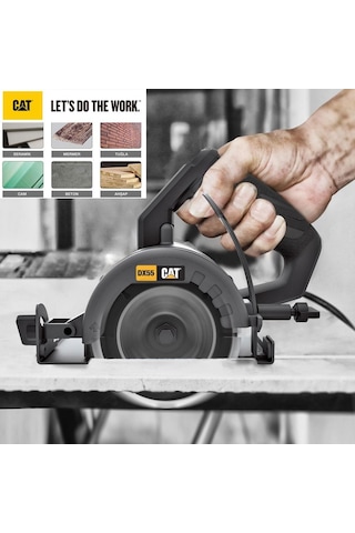 CAT DX55 1400 W Profesyonel Sulu -Kuru Seramik Kesme 110 MM