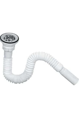 Körüklü Lavabo Sifonu Esnek Gider Sifonu Ayarlanabilir Lavabo Altı Sifon