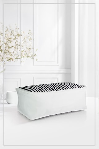 Baza Altı Düzenleyici Büyük Boy Hurç Lacivert Çizgili 70x50x25 Cm Lacivert