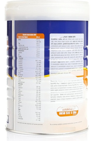 Mey İthalat Plus Bebek Sütü 1 800 Gr