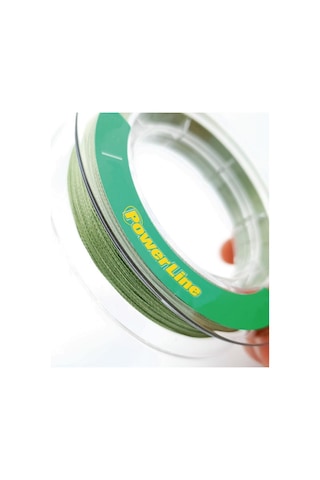 Powerline Braided 8 Kat 250 Metre Örgü Ip Olta Misinası Yeşil