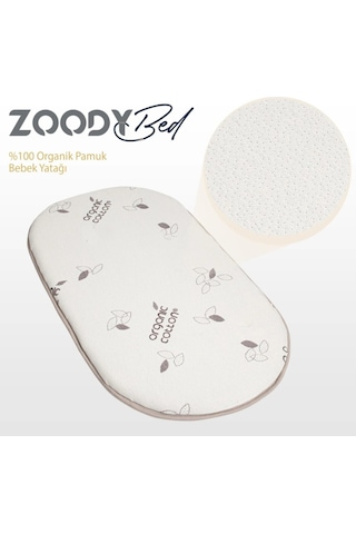 Kiwi Zoody %100 Doğal Pamuklu Bebek Yatağı