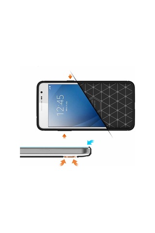 Samsung Uyumlu Galaxy J2 Prime Kılıf Zore Room Silikon Kapak Siyah