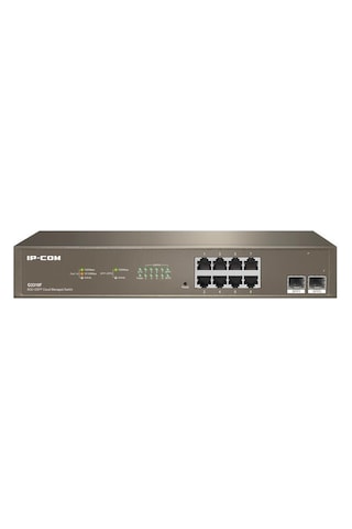 Ip-Com G3310F 8 Port Gigabit + 2x1 GB SFP Uplınk Cloud Yönetilebilir Rackmount Switch