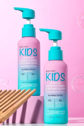Giovanni Eco Chic Kids Durulanmayan Şekillendirici Çocuk Saç Bakım Kremi 133ml