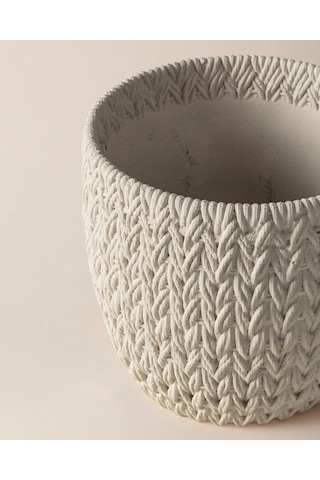 Madame Coco Dolly Saksı - Ekru - 16 Cm 8684427125205 Diğer