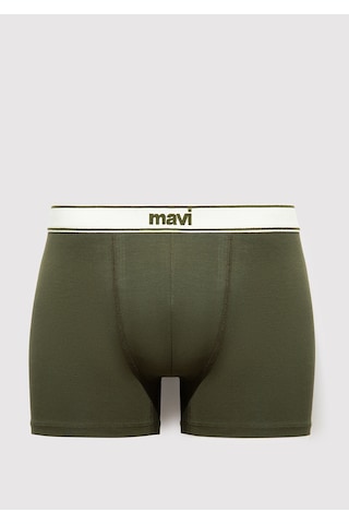 Mavi - 3lü Yeşil Basic Boxer 0912223-85543 Yeşil