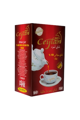 Ceylan Tea İthal Seylan Sri Lanka Ceylon Siyah Yaprak Kaçak Çay 800 G