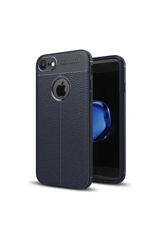Apple Uyumlu iPhone 6 Plus Kılıf Zore Niss Silikon Kapak Lacivert