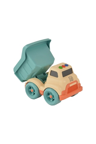 Lc Işıklı Ve Sesli Minik Kamyon Beyaz