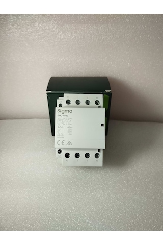 Smc-4040-2no+2nc 40a 4p 2no+2nc Moduler Kontaktor