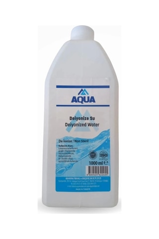 Aqua Deiyonize Su Distile Su 1 Lt - 3 Adet