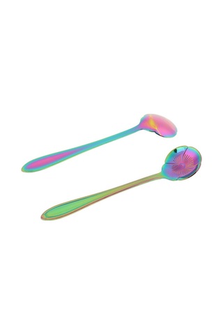 Suntek Magideal 2 Adet Senfoni Altın Kaplama Petal Kahve Çay Tuz Homo