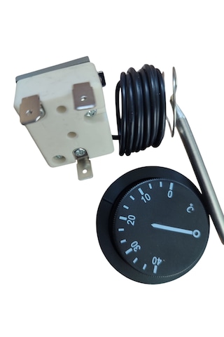 Gazlı Termostat 0-40 Derece 1 Adet