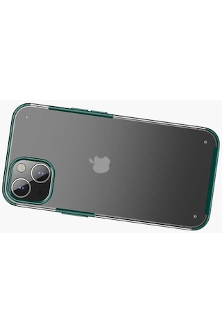 Apple Uyumlu iPhone 13 Mini Uyumlu Zore Volks Kılıf-siyah Siyah -