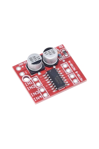 L298n Mini 2 Yönlü Motor Sürücü İleri Ve Geri Pwm Hız Regülatörü Dual H-bridge Stepper Motor