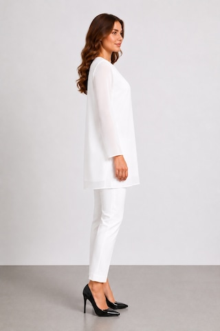 Bihan Store Kadın Şifon Uzun Kollu Tunik Bluz Y26-30392