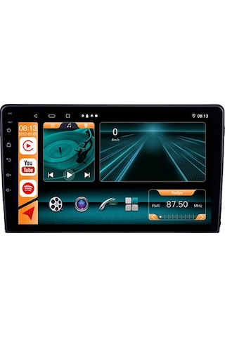 Navimex 409 Tablet Multimedya Android 9 İnç 4+64gb 4 Çekirdek Carplay Ips Ekran Geri Görüş Kamerası 9"