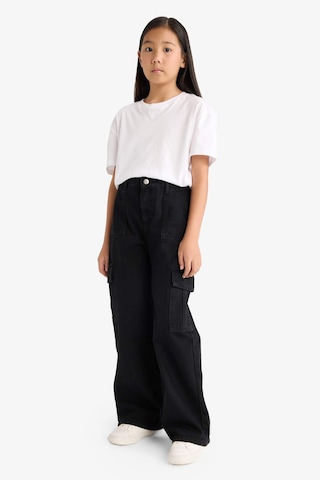 Defacto Wide Leg Kargo Geniş Paça Antrasit Kız Çocuk Jean Pantolon E5880a8/nm36 Antrasit