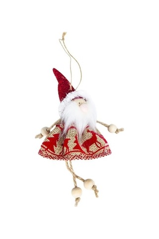 Lijinxu Noel Noel Baba Bebek Asılı Ağaç Süsleri Kolye Ev